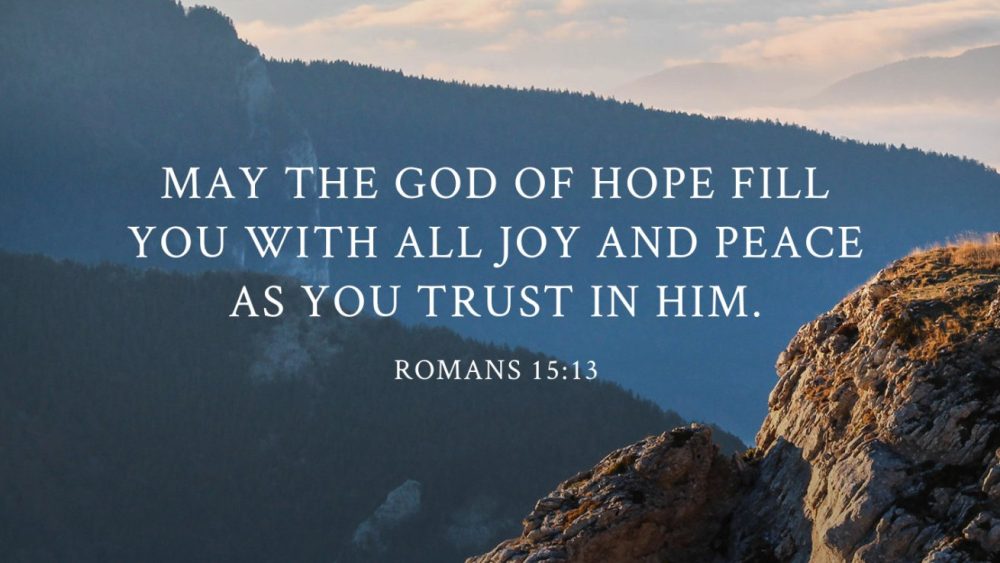 Read more about the article Overflowing With Hope