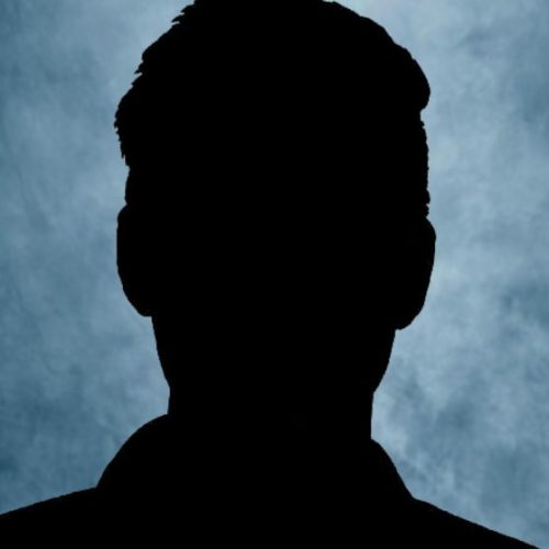 male silhouette plus background